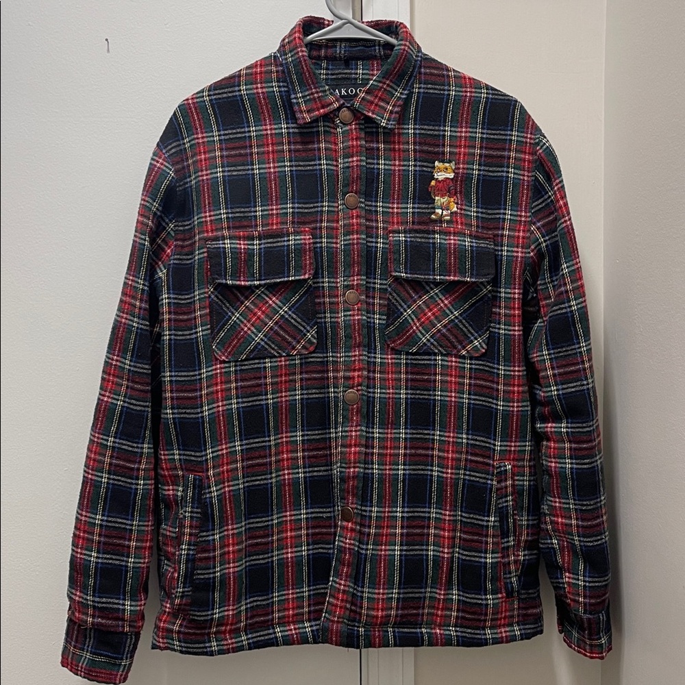 Akoo Multicolor Plaid Jacket